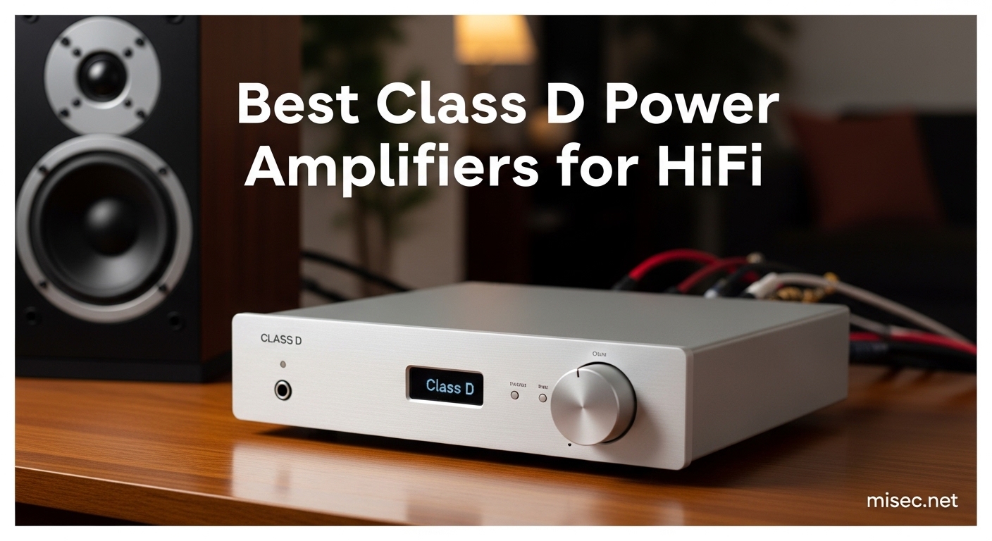 Best Class D Power Amplifiers for HiFi