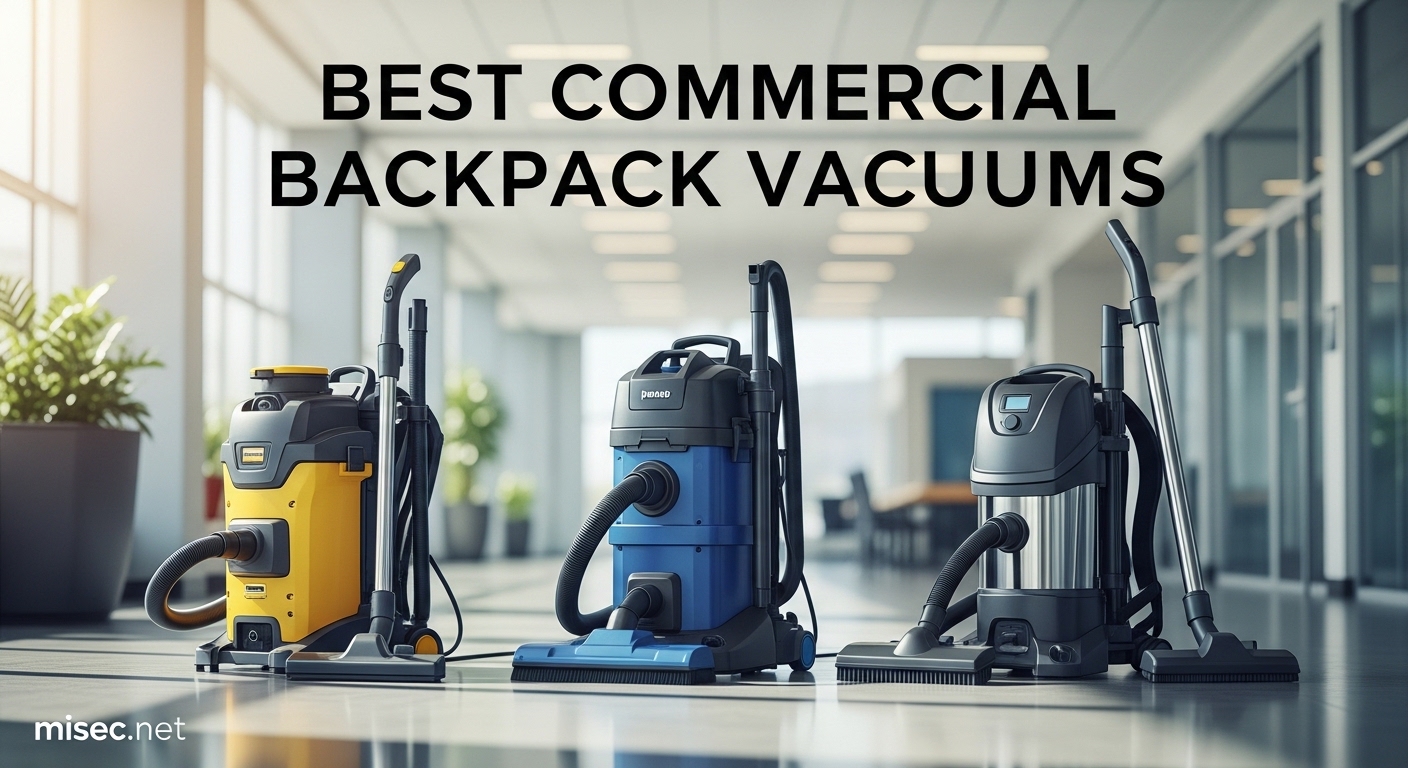 Best Commercial Backpack Vacuums
