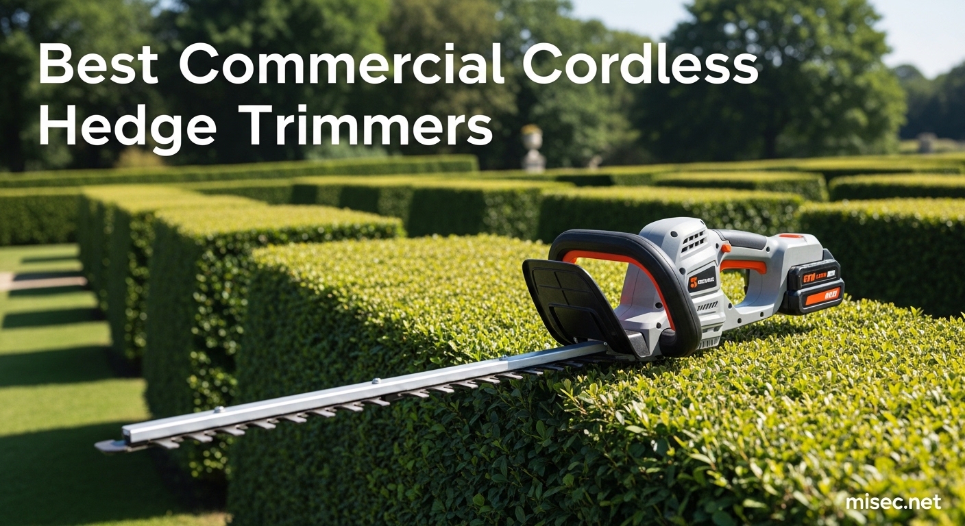 Best Commercial Cordless Hedge Trimmers