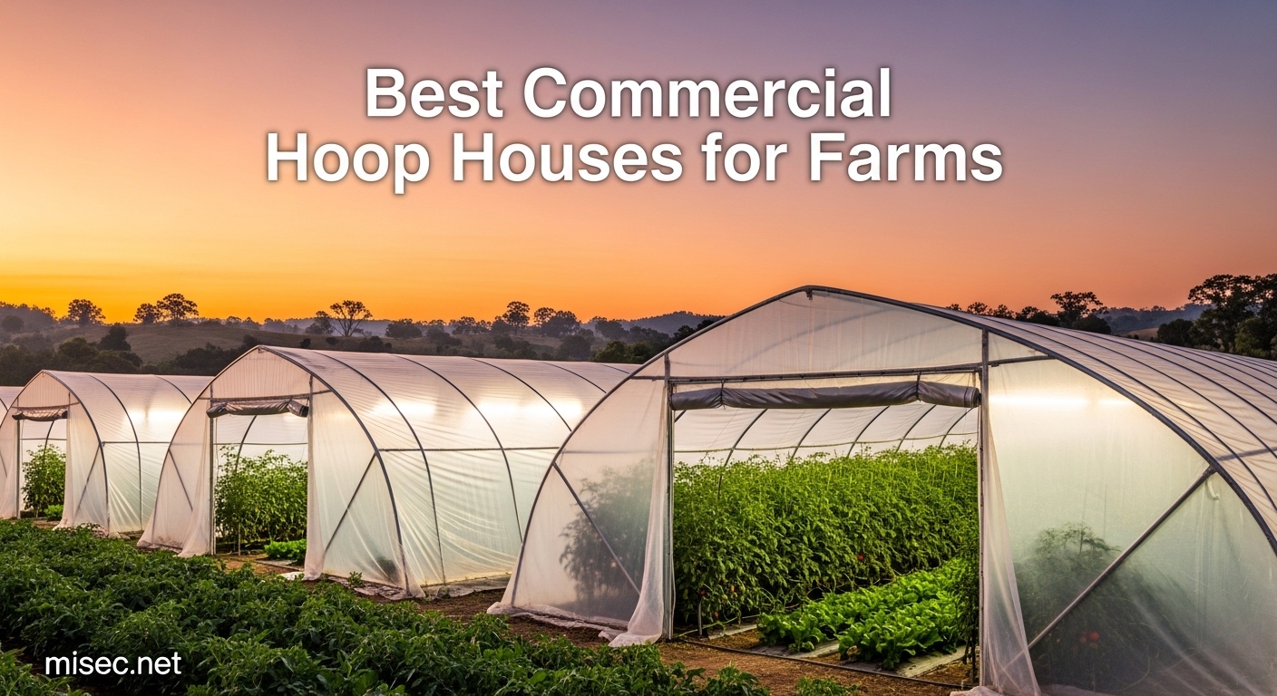 Best Commercial Hoop Houses for Farms