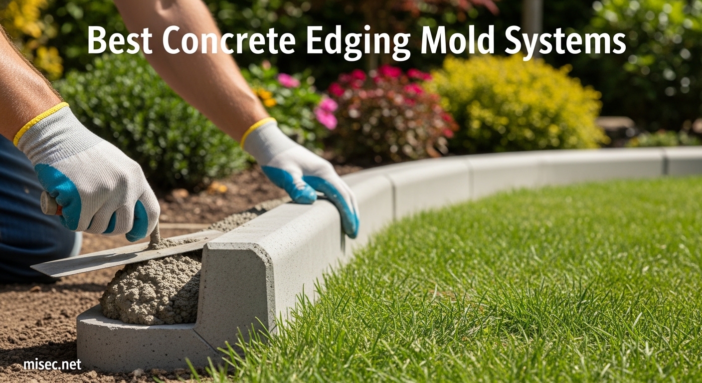 Best Concrete Edging Mold Systems
