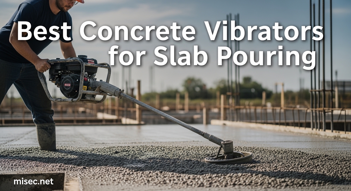 Best Concrete Vibrators for Slab Pouring