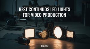 Best Continuous LED Lights for Video Production