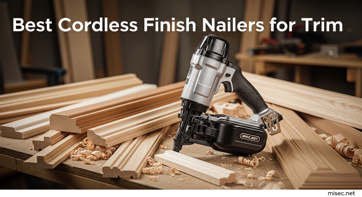 Best Cordless Finish Nailers for Trim