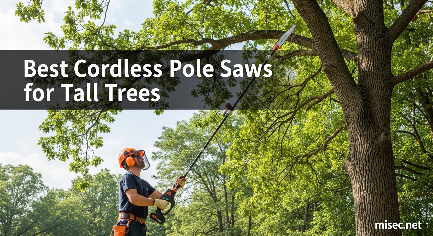 Best Cordless Pole Saws for Tall Trees