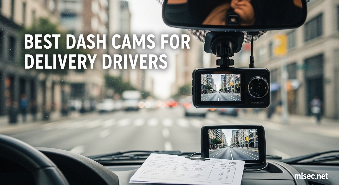 Best Dash Cams for Delivery Drivers