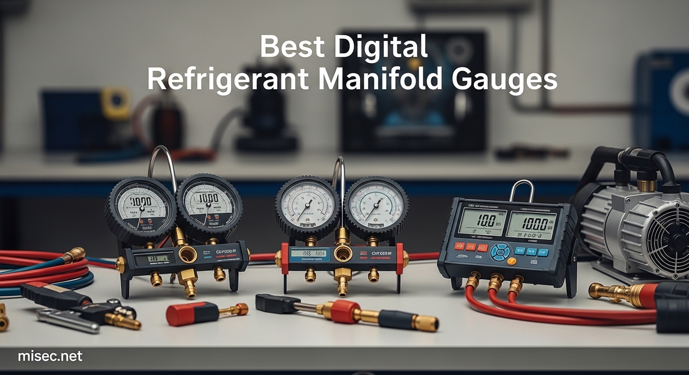 Best Digital Refrigerant Manifold Gauges