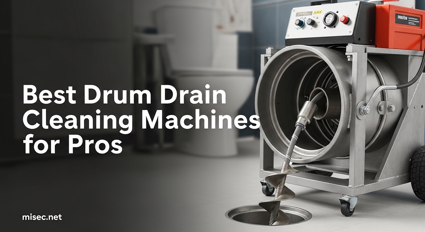 Best Drum Drain Cleaning Machines for Pros