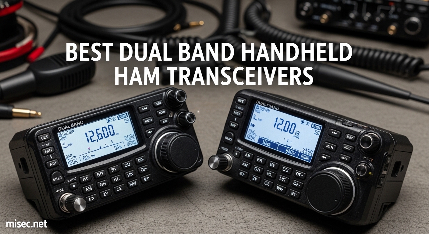 Best Dual Band Handheld Ham Transceivers