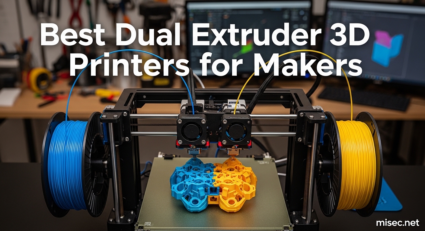 Best Dual Extruder 3D Printers for Makers