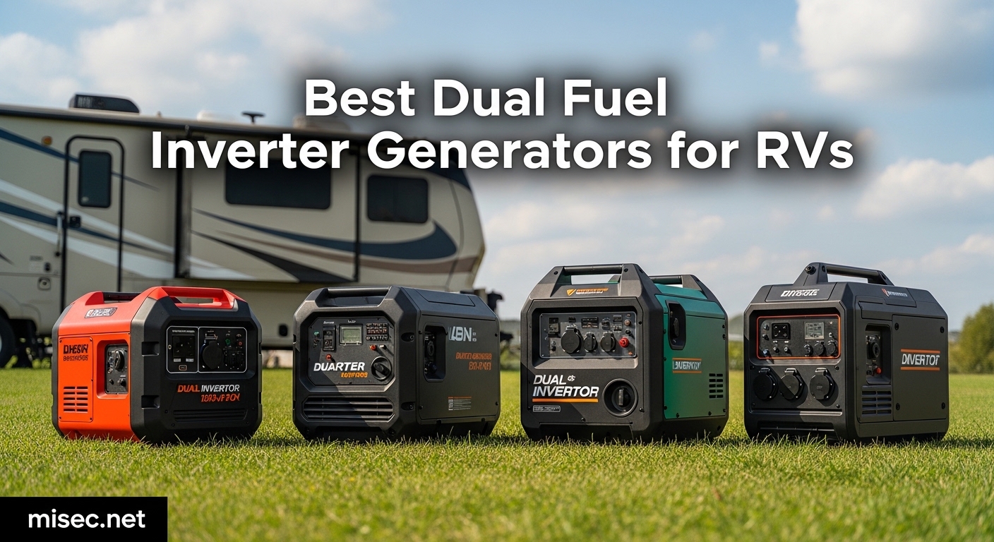 Best Dual Fuel Inverter Generators for RVs