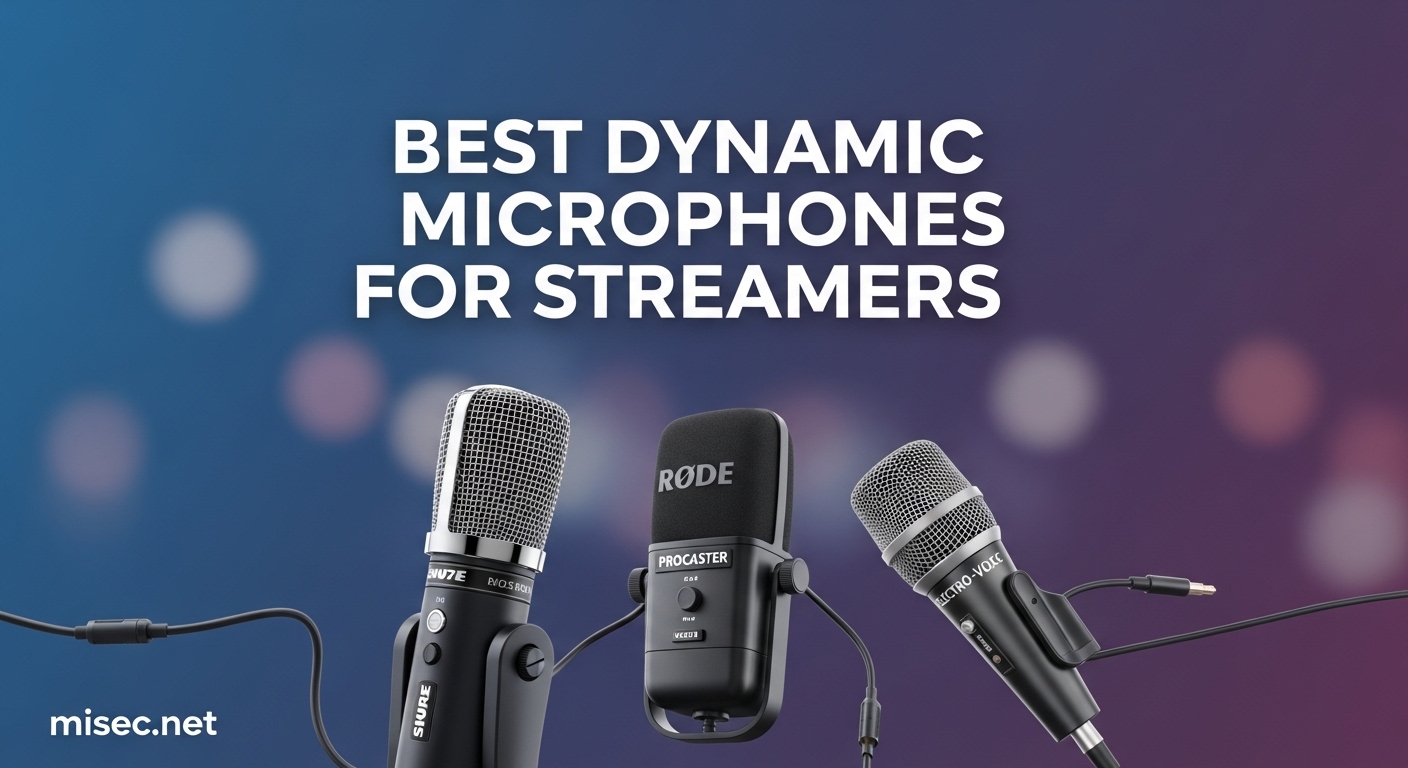 Best Dynamic Microphones for Streamers