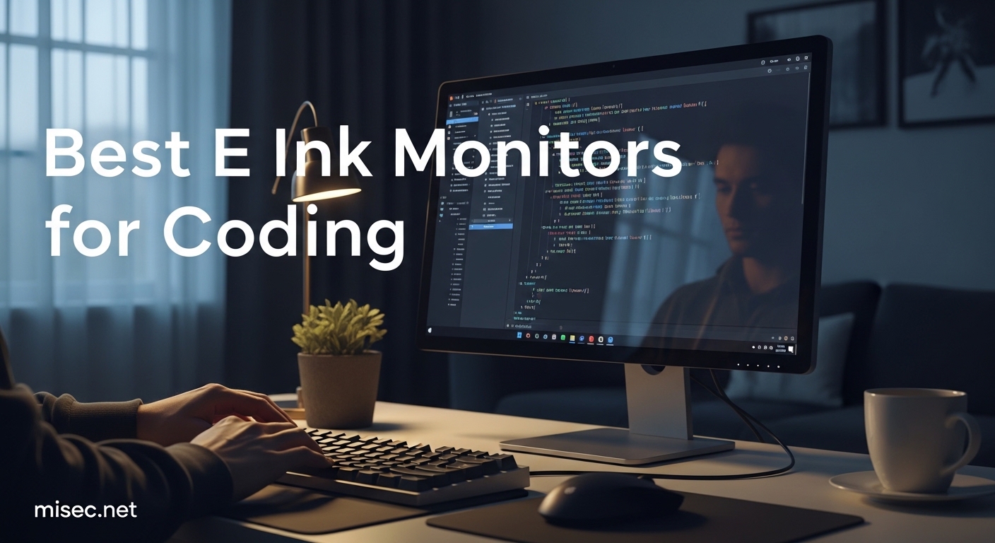 Best E Ink Monitors for Coding