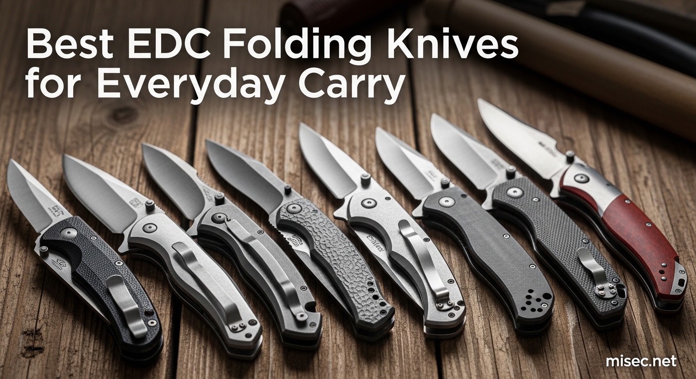 Best EDC Folding Knives for Everyday Carry