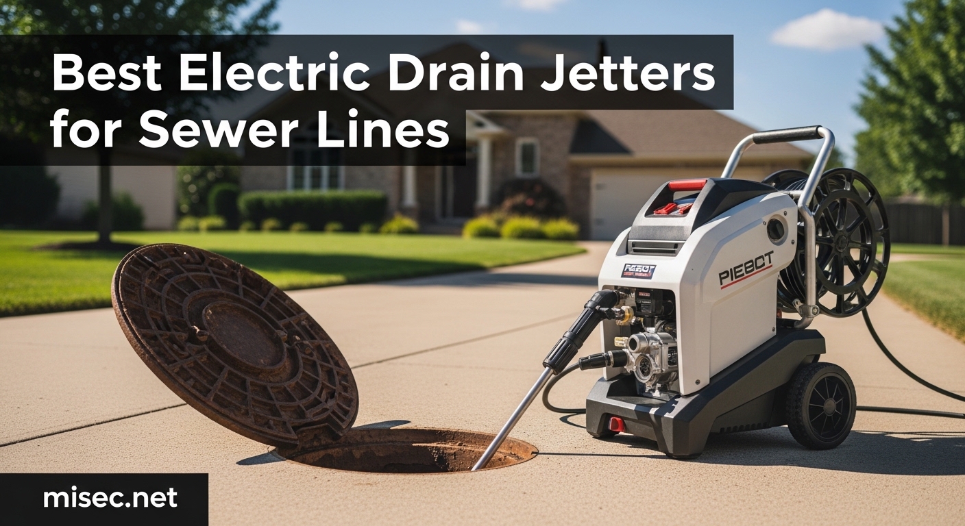 Best Electric Drain Jetters for Sewer Lines