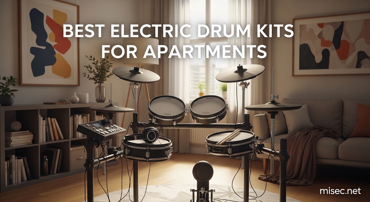 Best Electric Drum Kits for Apartments