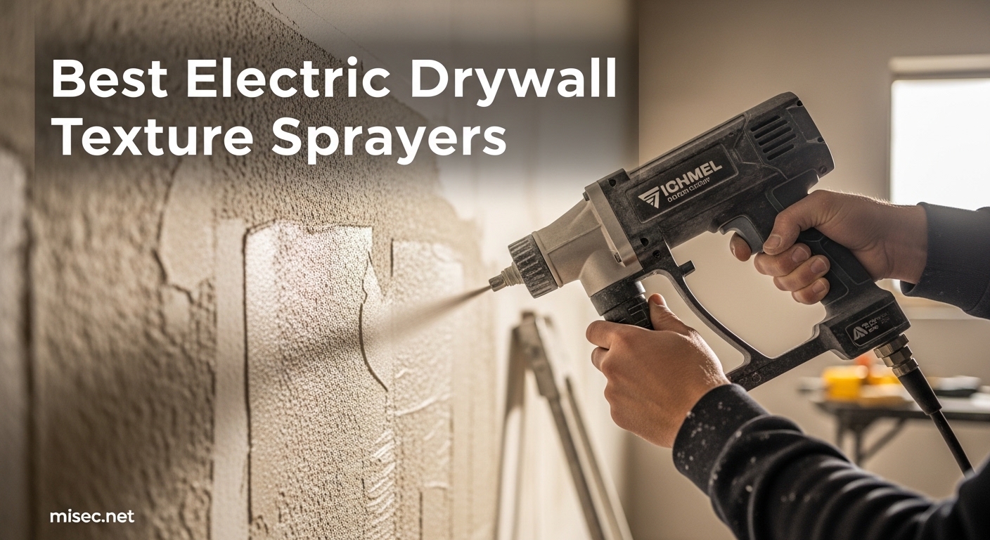 Best Electric Drywall Texture Sprayers