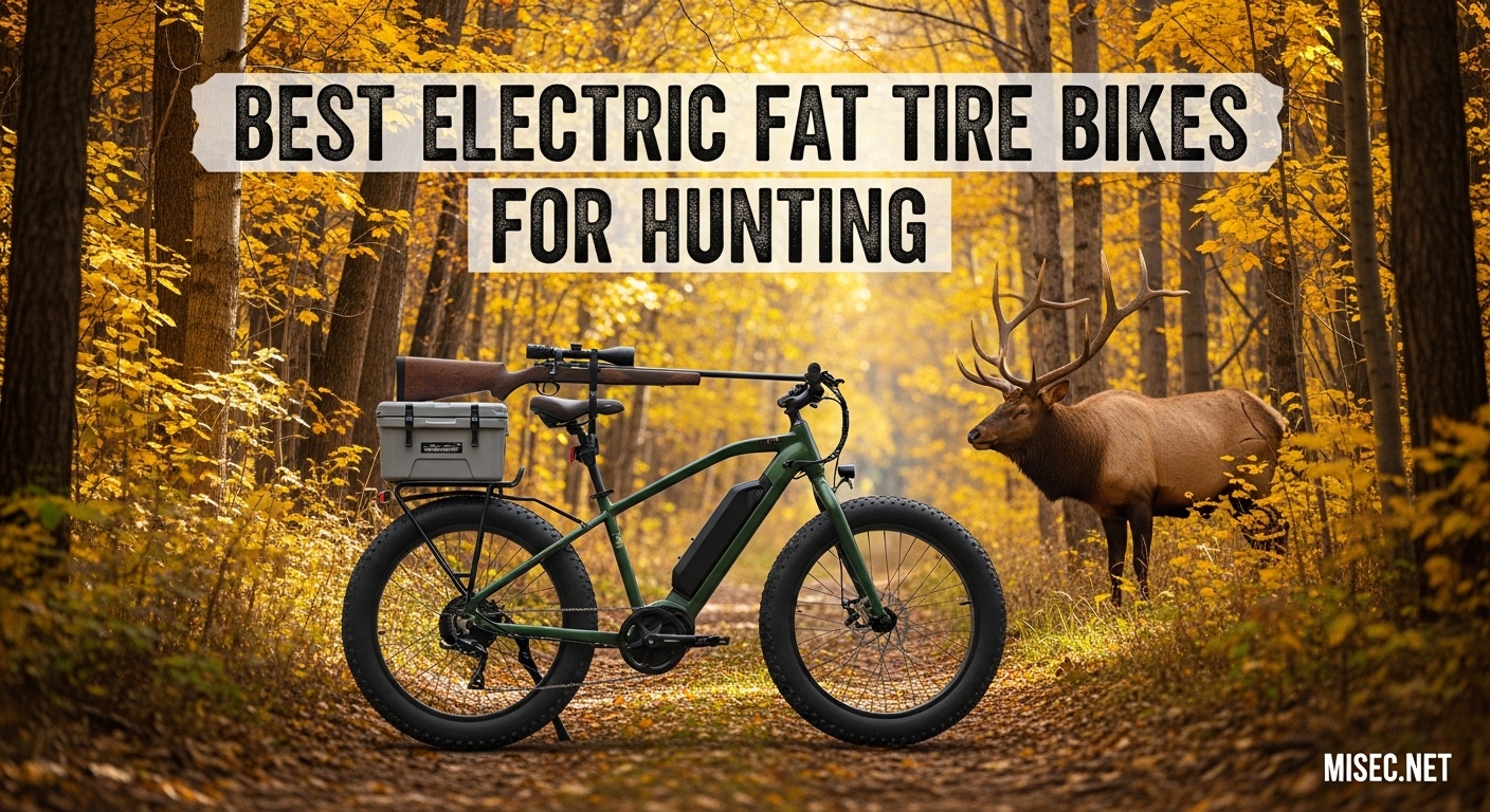 Best Electric Fat Tire Bikes for Hunting