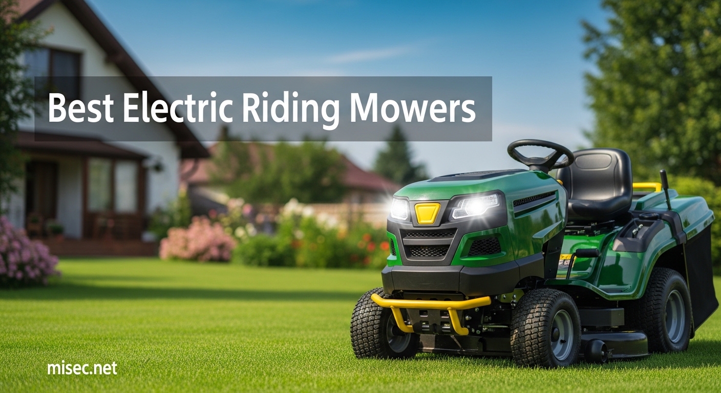 Best Electric Riding Mowers