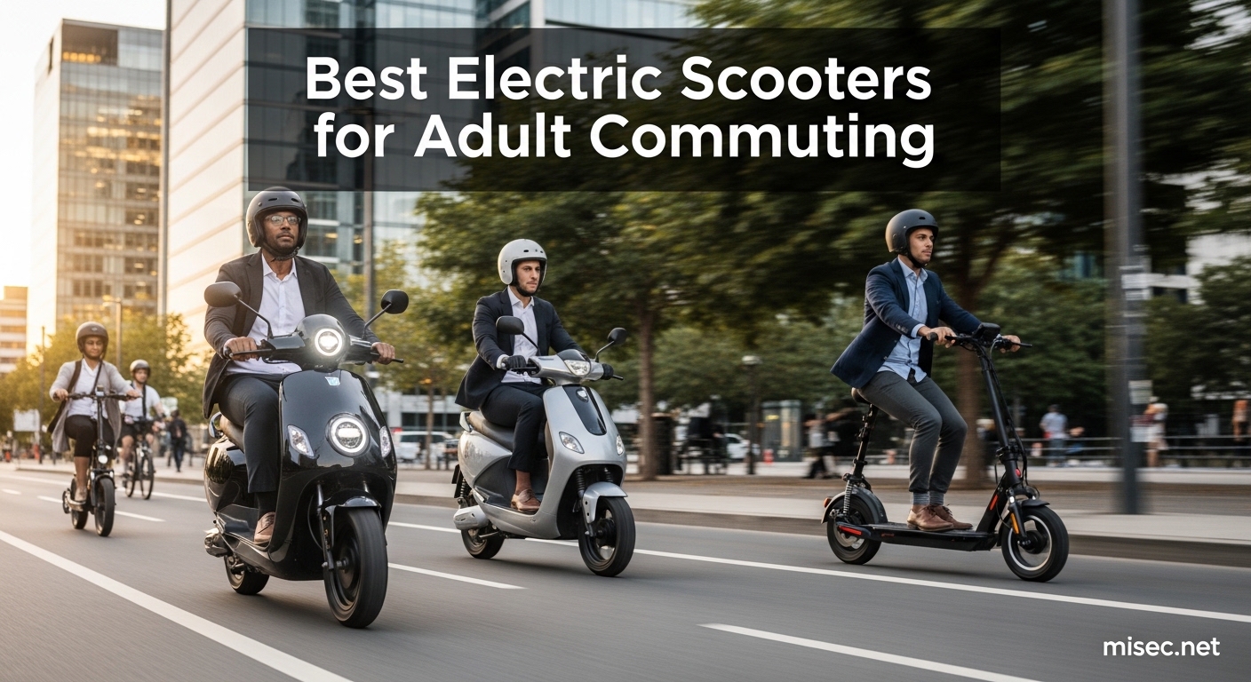 Best Electric Scooters for Adult Commuting