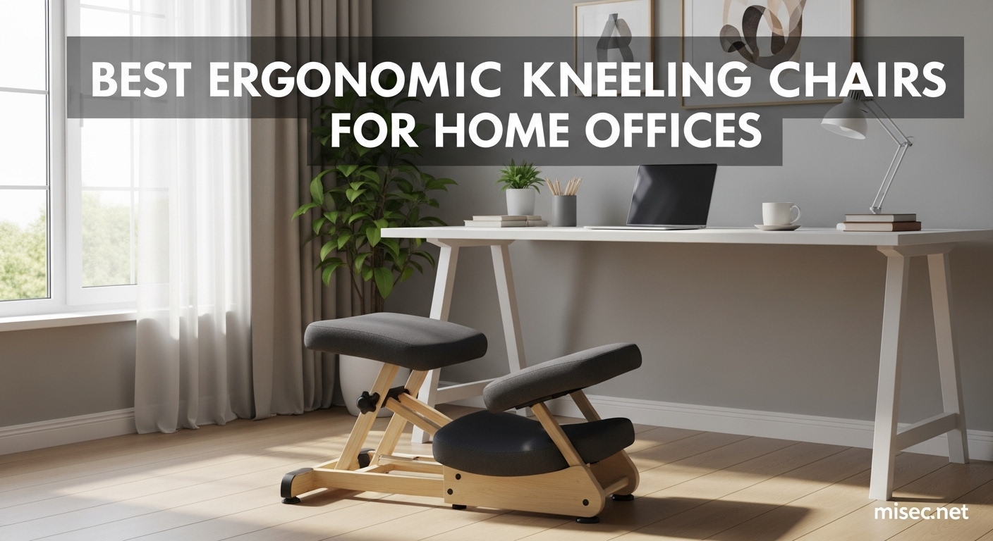 Best Ergonomic Kneeling Chairs for Home Offices