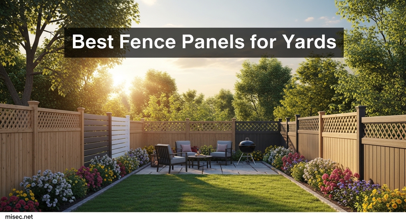 Best Fence Panels for Yards