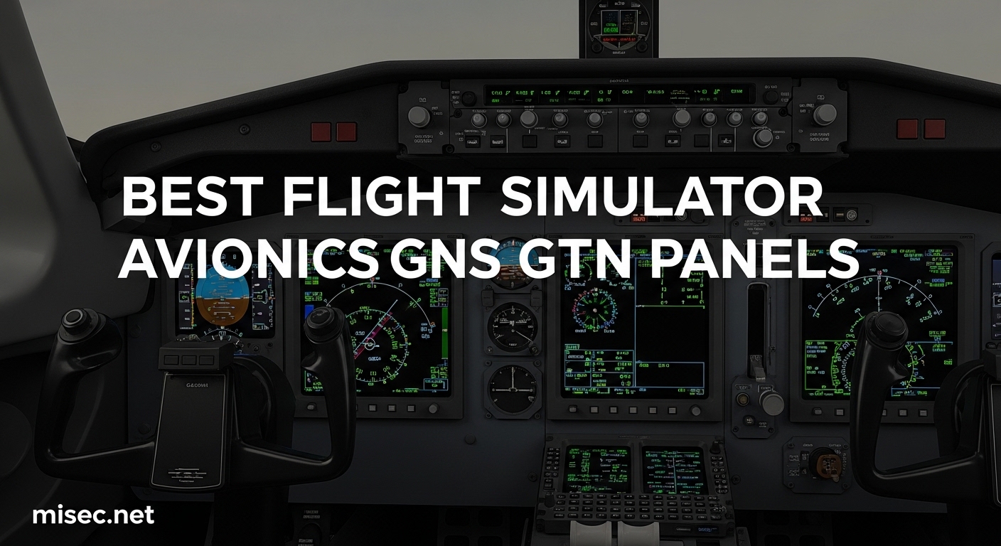 Best Flight Simulator Avionics GNS GTN Panels