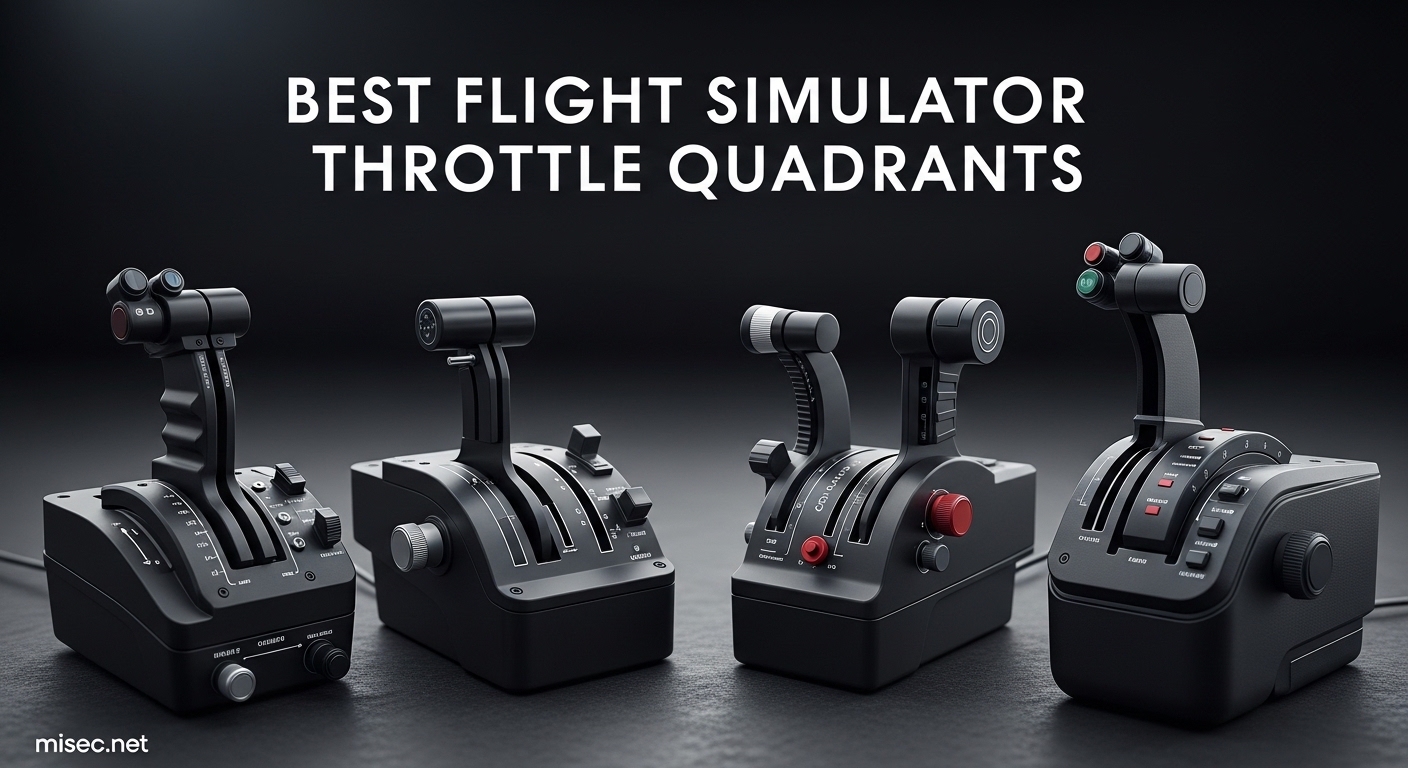 Best Flight Simulator Throttle Quadrants