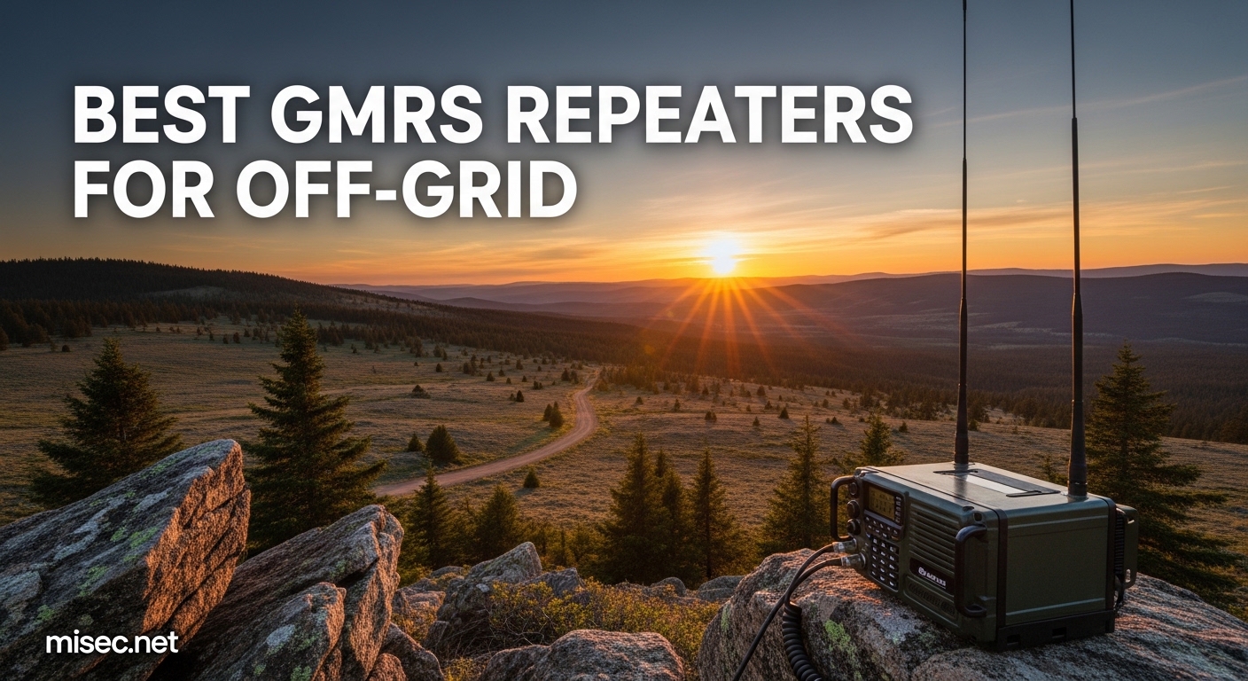 Best GMRS Repeaters for Off Grid