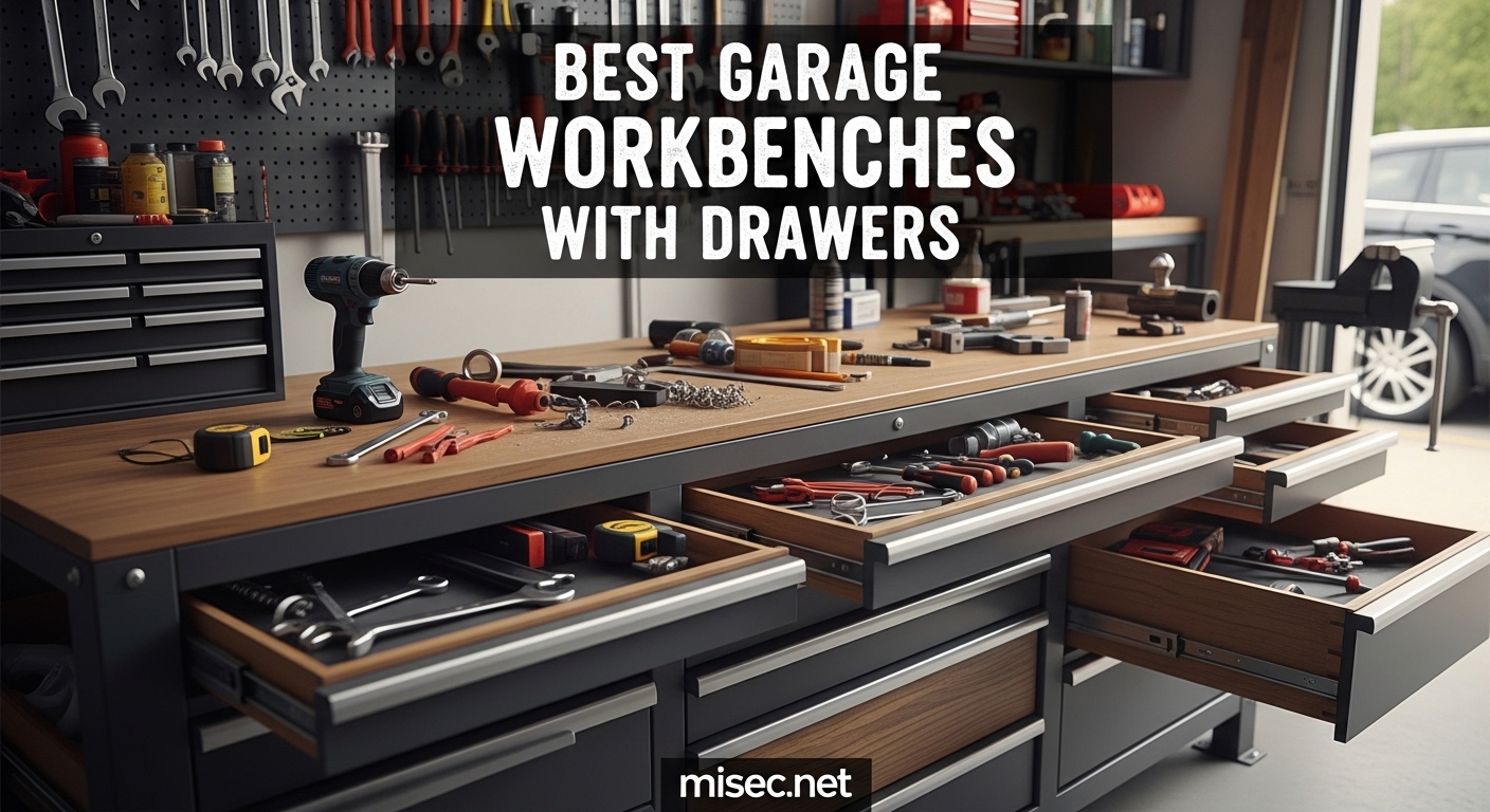 Best Garage Workbenches with Drawers
