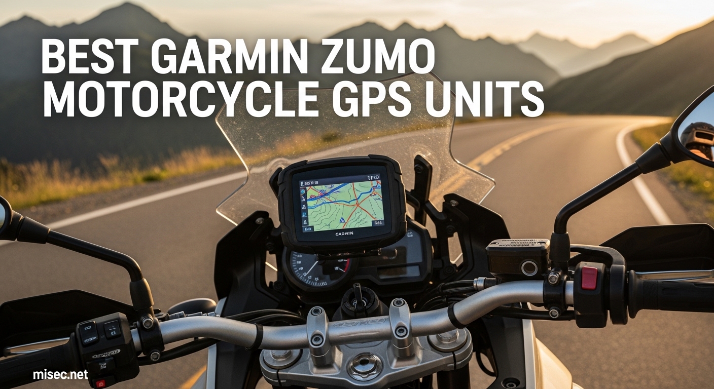 Best Garmin Zumo Motorcycle GPS Units