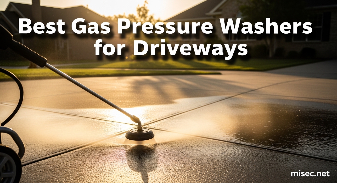 Best Gas Pressure Washers for Driveways