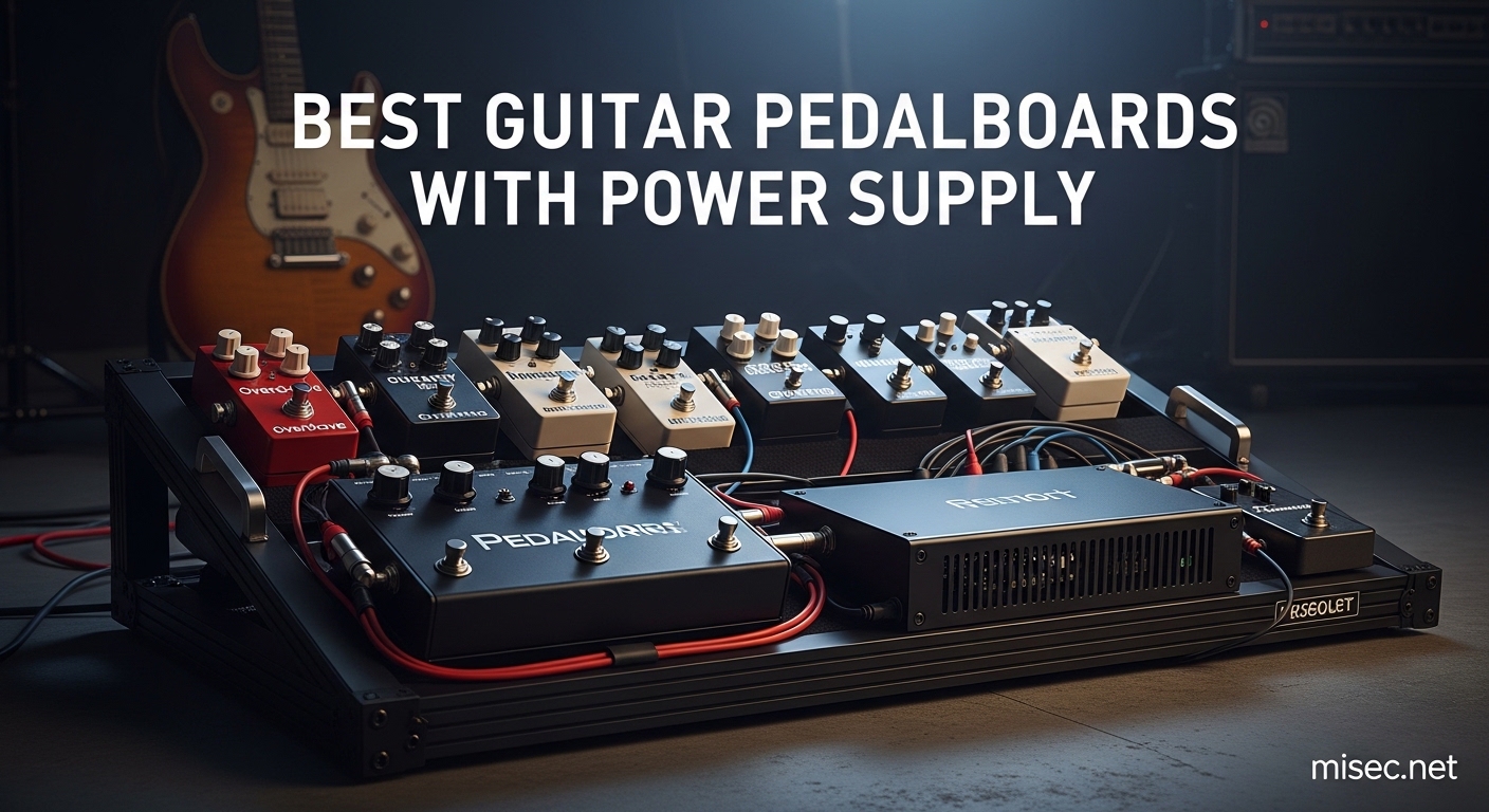 Best Guitar Pedalboards with Power Supply