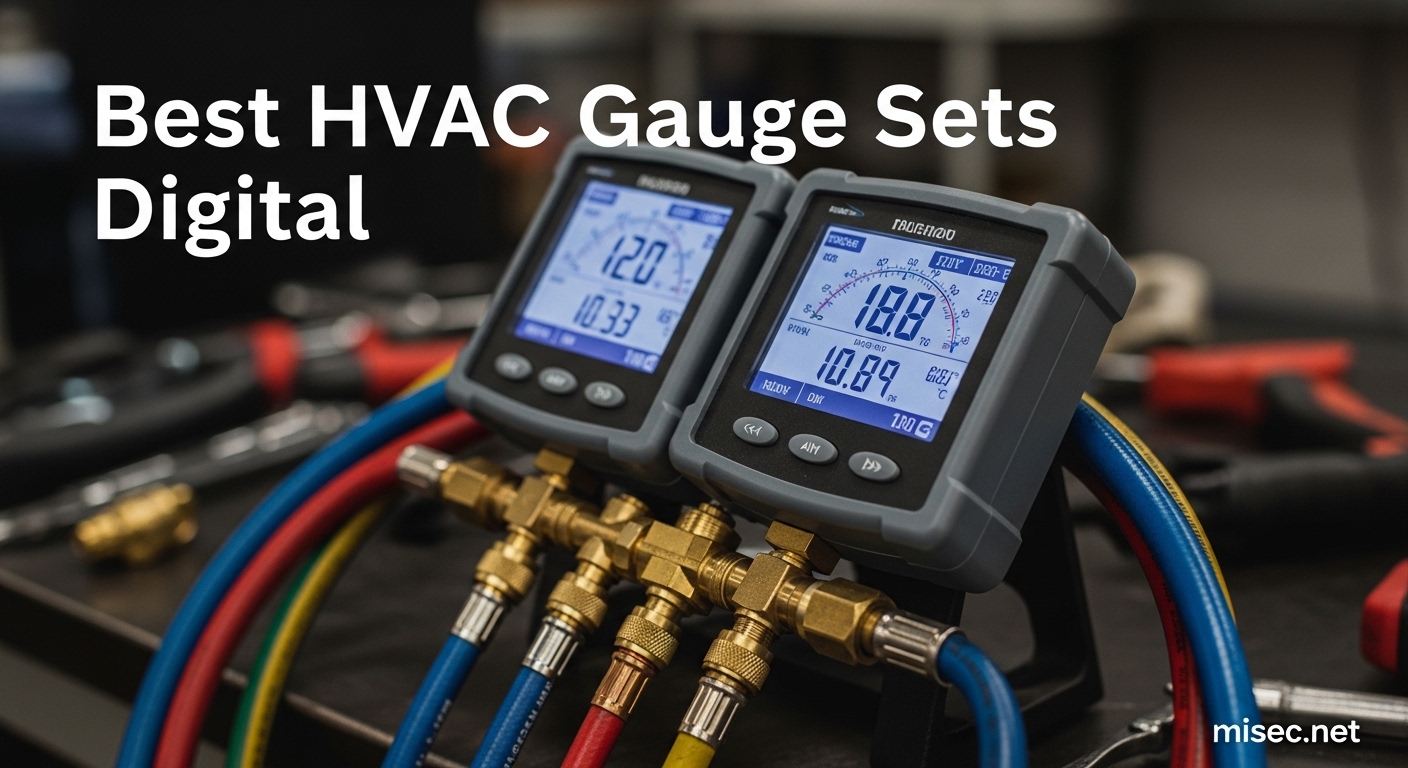 Best HVAC Gauge Sets Digital