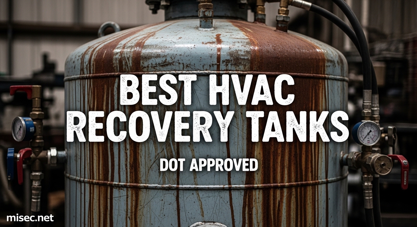 Best HVAC Recovery Tanks DOT Approved