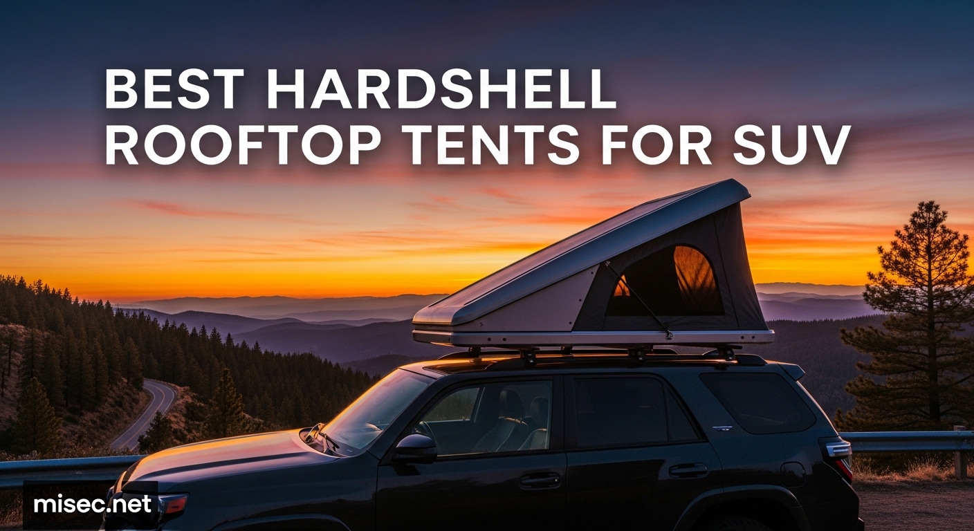 Best Hardshell Rooftop Tents for SUV