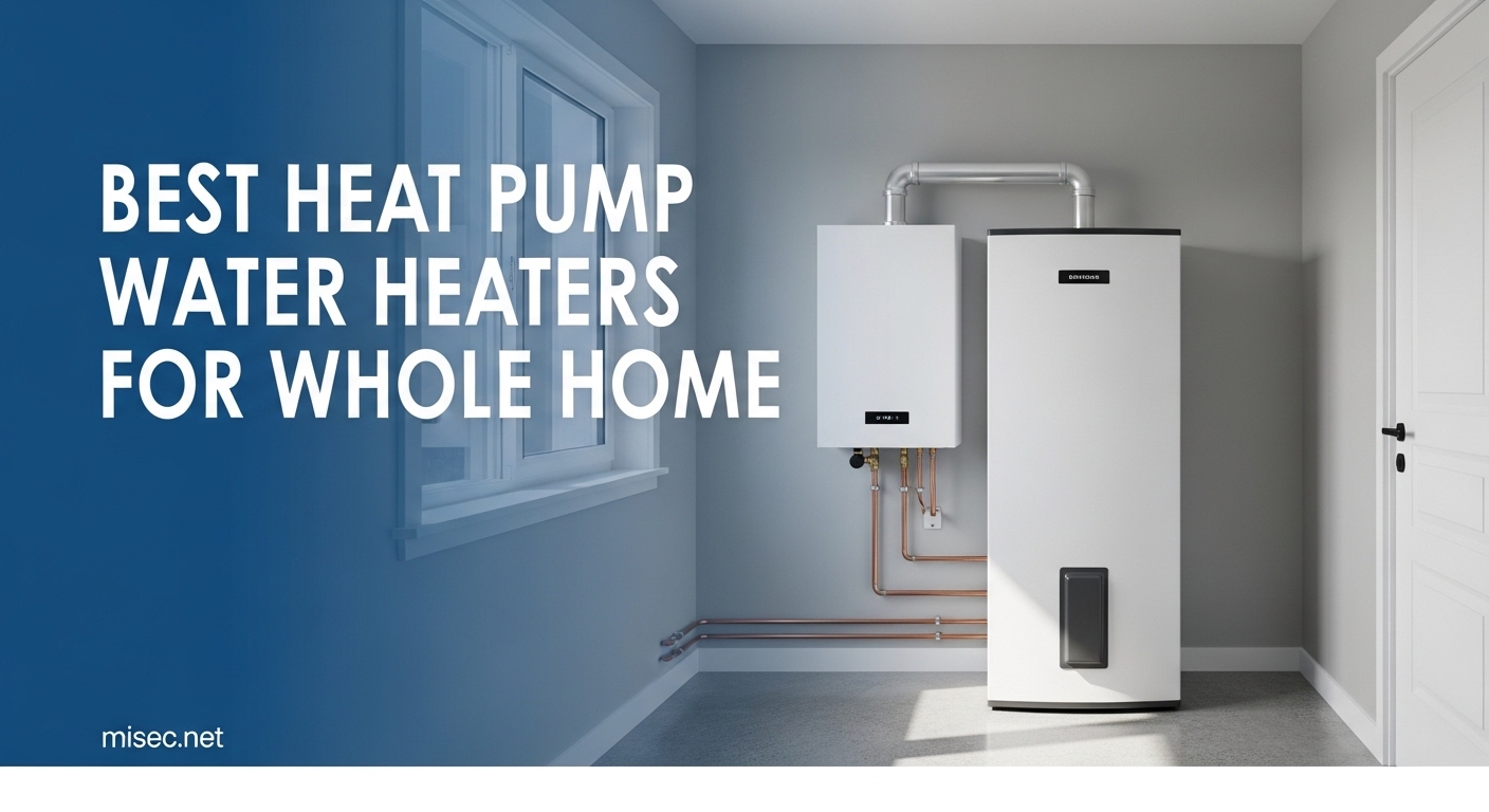 Best Heat Pump Water Heaters for Whole Home