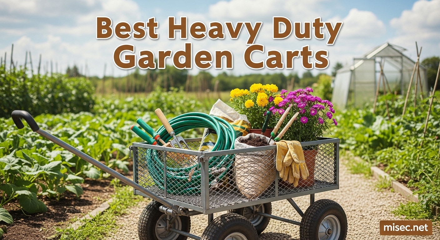 Best Heavy Duty Garden Carts