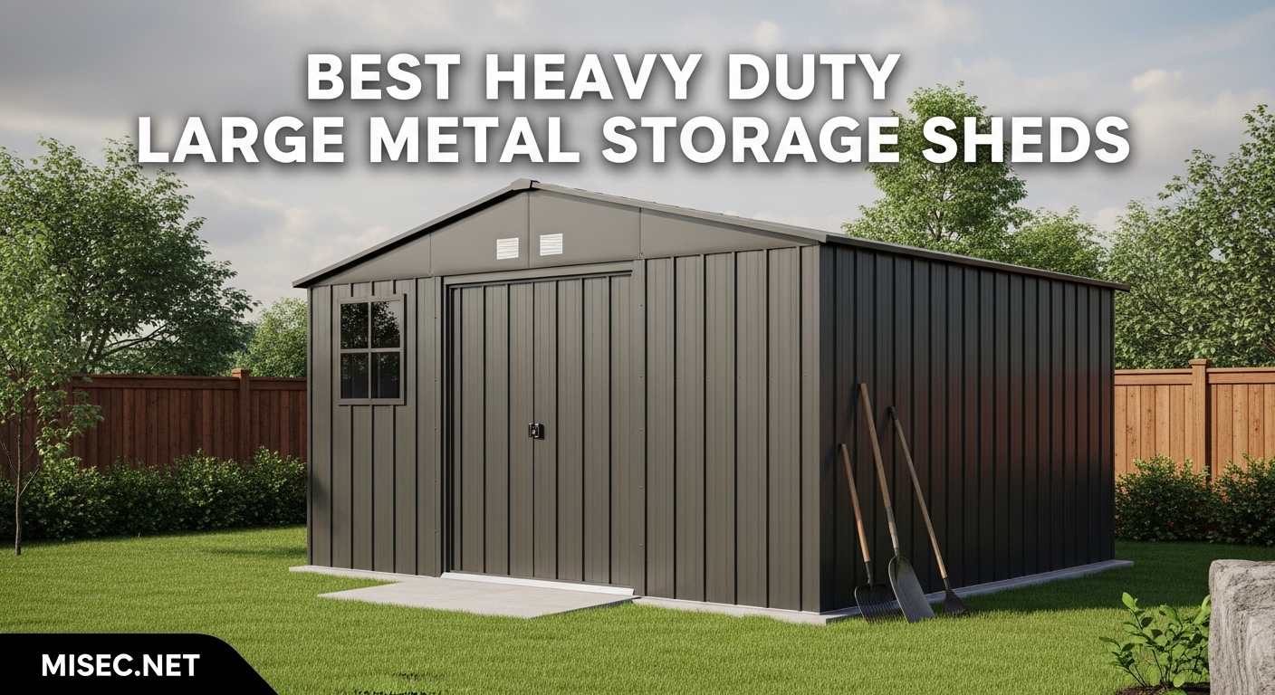 Best Heavy Duty Large Metal Storage Sheds