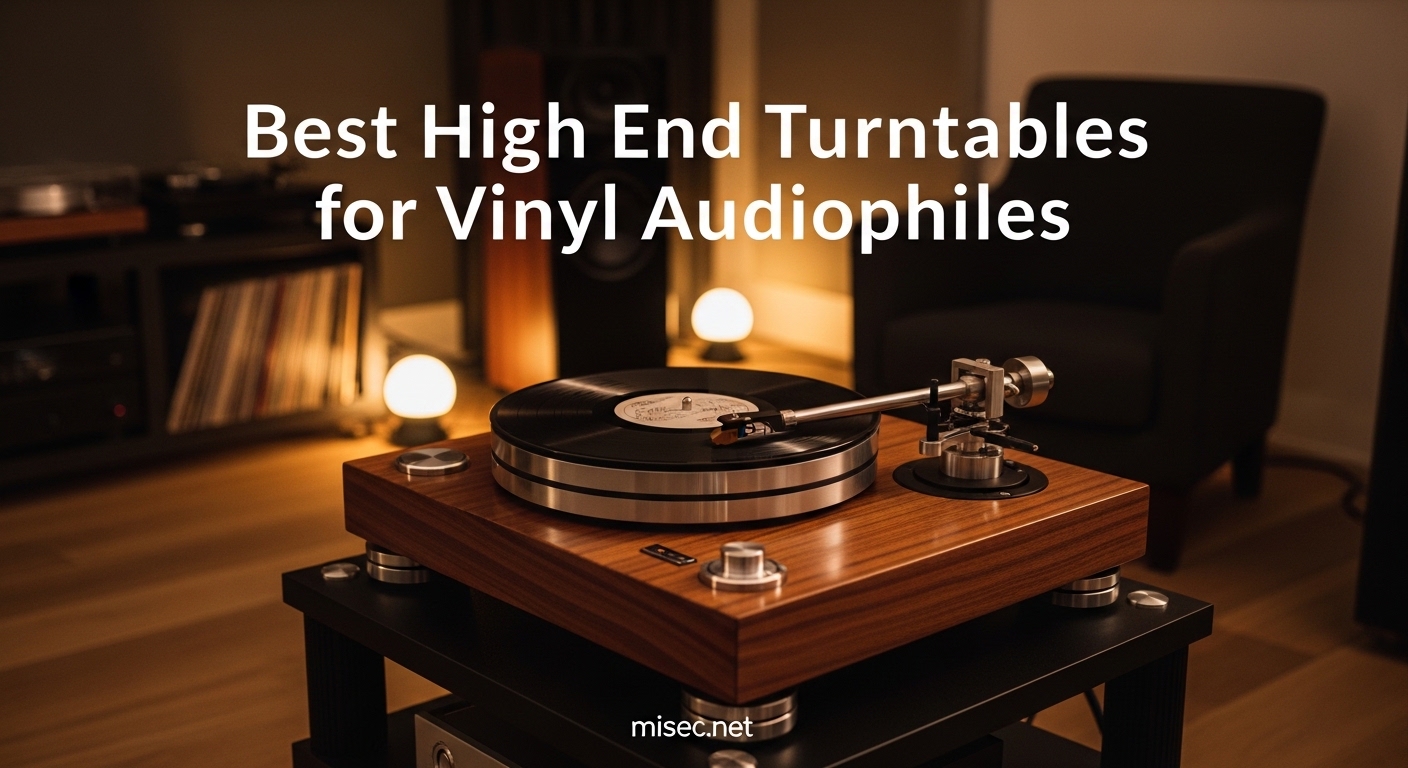 Best High End Turntables for Vinyl Audiophiles