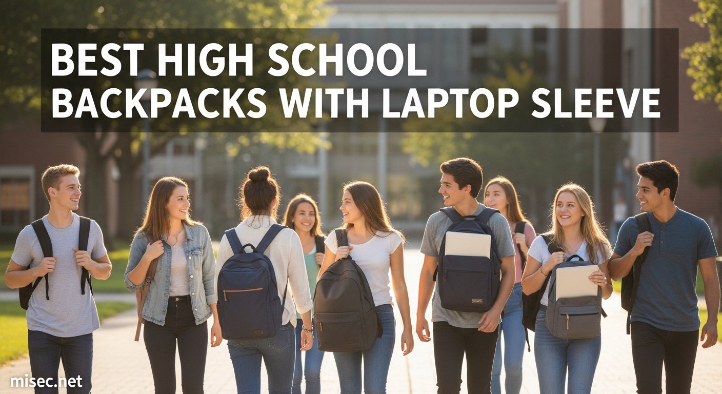Best High School Backpacks with Laptop Sleev