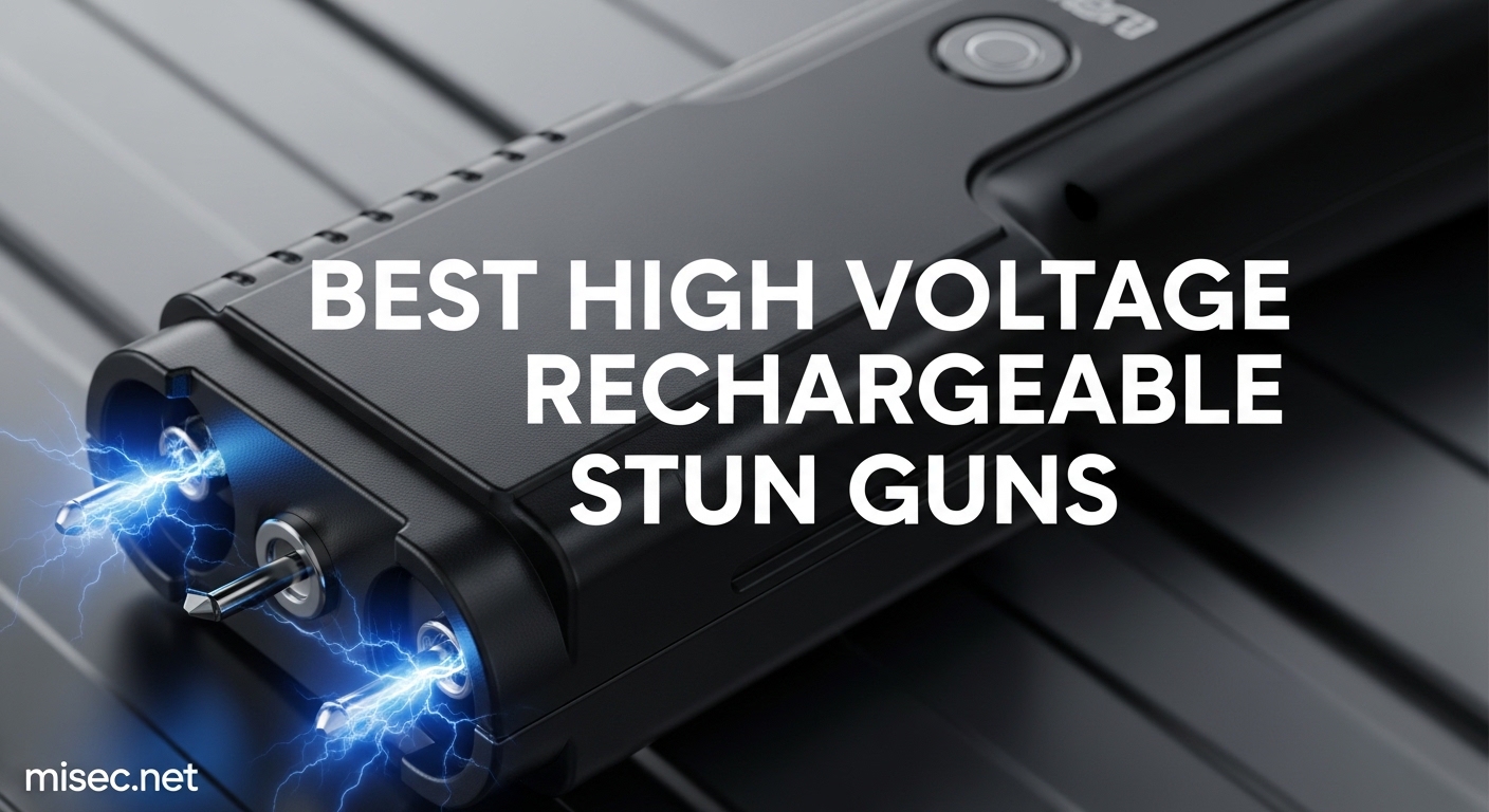 Best High Voltage Rechargeable Stun Guns