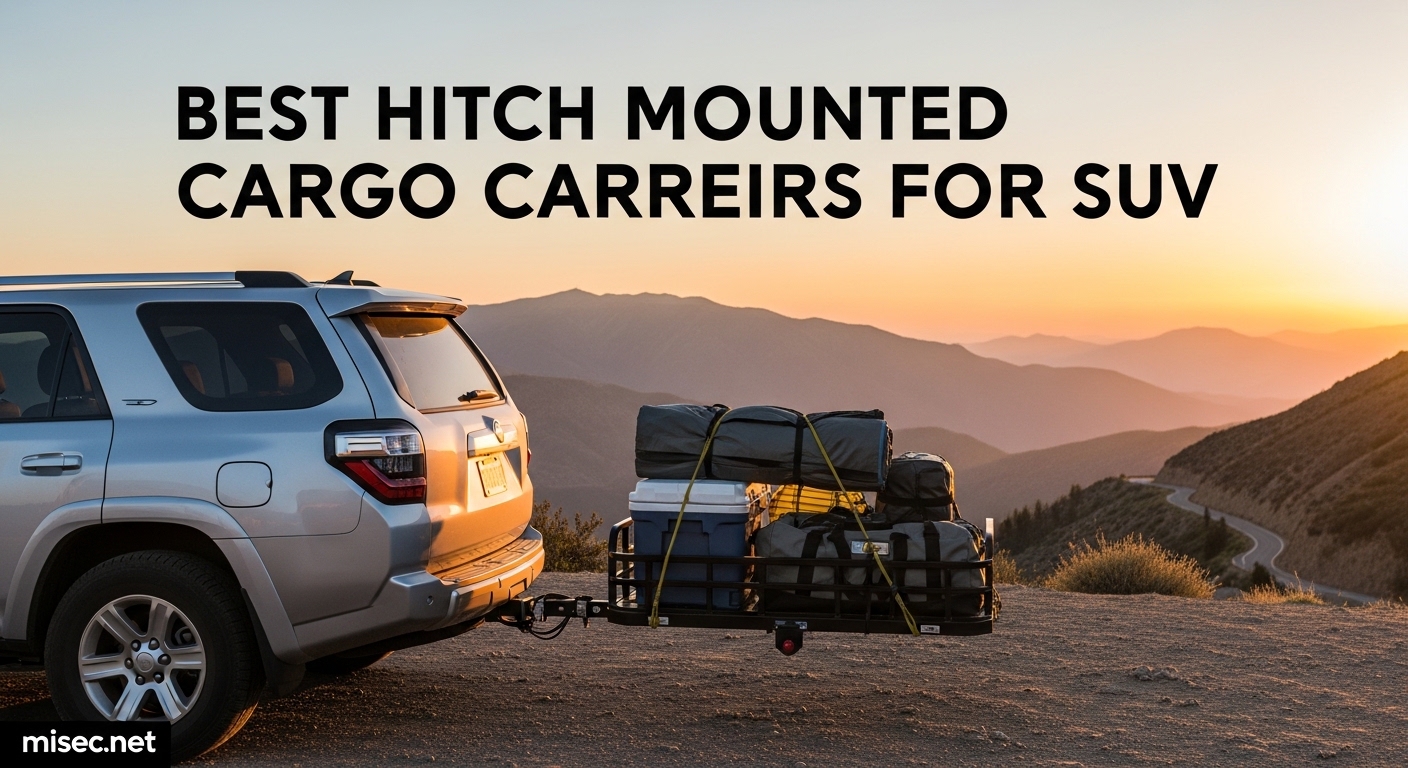 Best Hitch Mounted Cargo Carriers for SUV