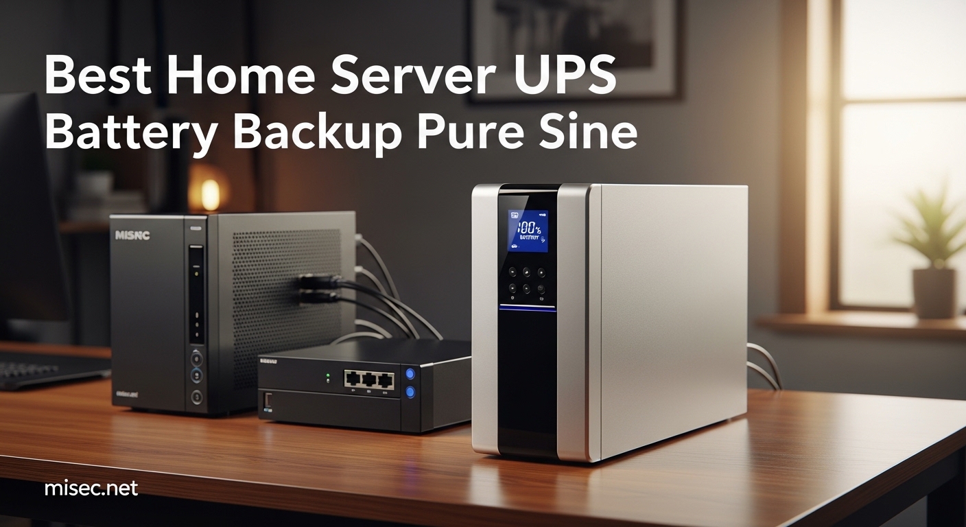 Best Home Server UPS Battery Backup Pure Sine