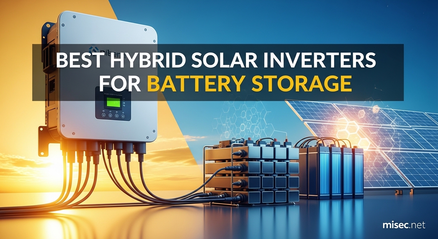 Best Hybrid Solar Inverters for Battery Storage