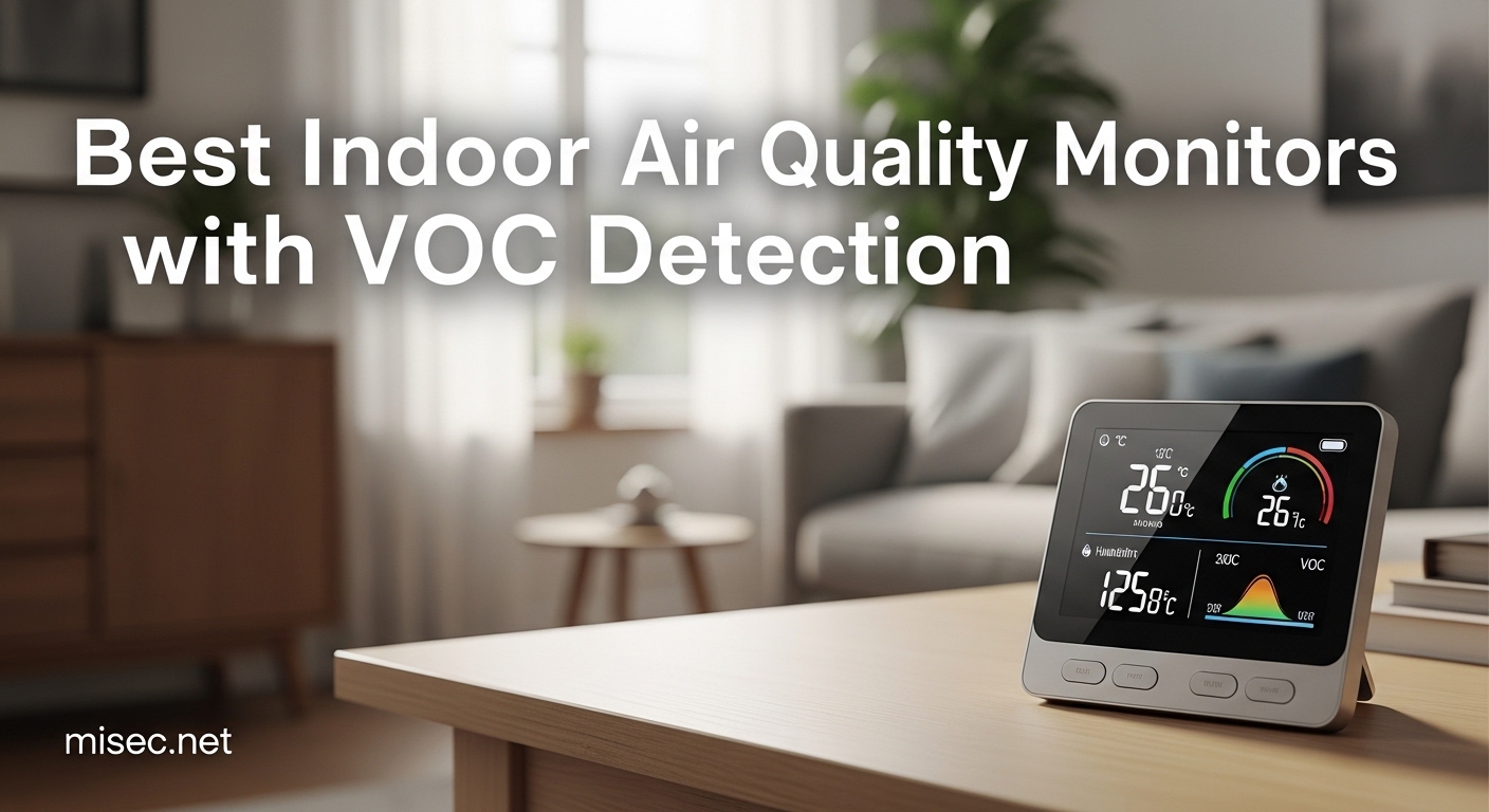 Best Indoor Air Quality Monitors with VOC Detection