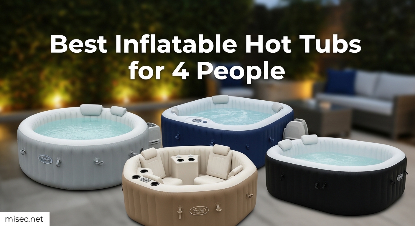 Best Inflatable Hot Tubs for 4 People
