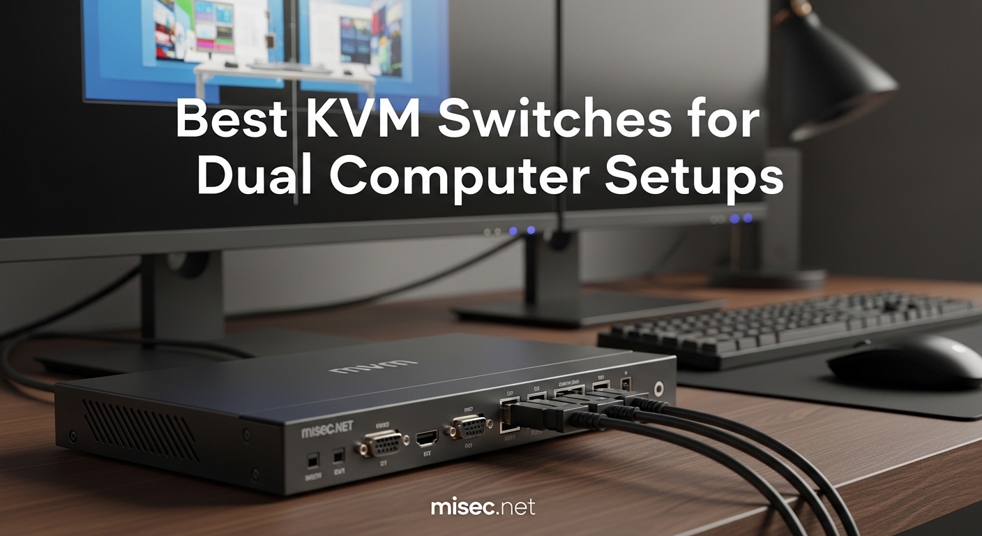 Best KVM Switches for Dual Computer Setups