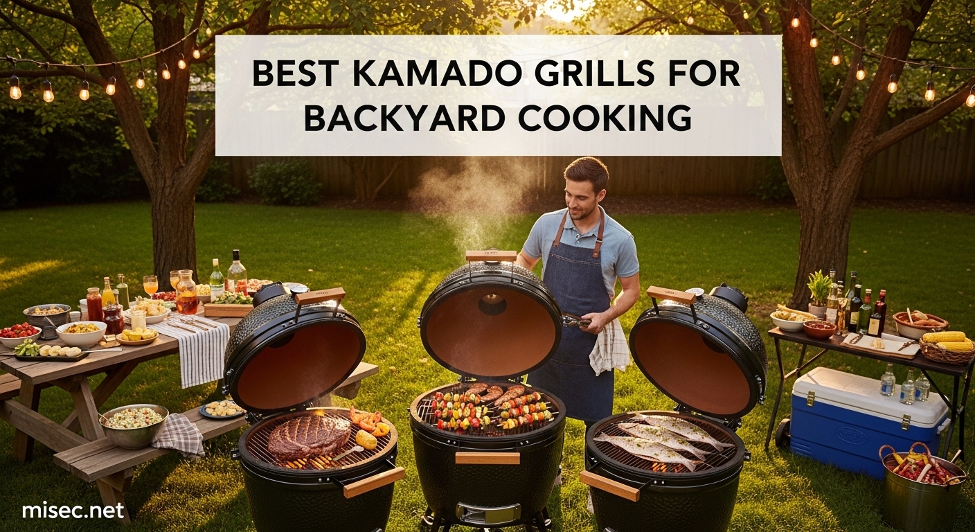 Best Kamado Grills for Backyard Cooking