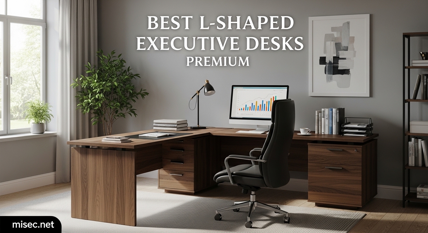 Best L-Shaped Executive Desks Premium